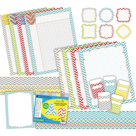 Barker Creek Beautiful Chevron Curated Collection, 403/Set 3527